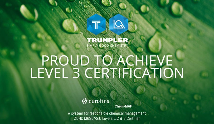 TRUMPLER and LANGRO successfully achieve ZDHC Level 3 certification 